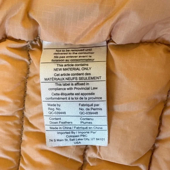 Cotopaxi Women’s Fuego Hooded Puffer Jacket - Size XS - Picture 7 of 8